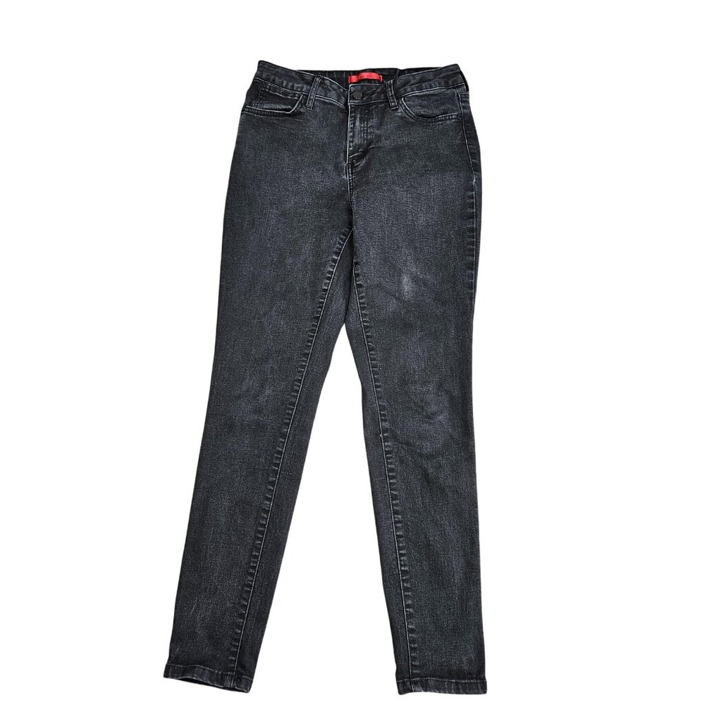 Jennifer Lopez Flawless Sculpt Skinny Jeans Womens 8 Gray Charcoal Stretch Denim
